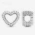 Beaded Open Heart Charm - Compatible Moments Bracelets - Jewelry for Women - Gift for Women in Your Life - Made with Sterling Silver For Mother's ...