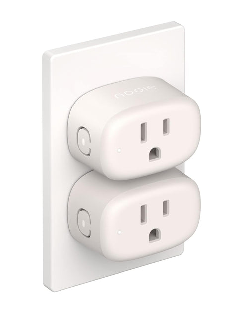 nooie Bluetooth Smart Plug, WiFi Mini Smart Outlet, Remote/Voice Control, Compatible with Alexa Google Home, Schedule Timer, Child Lock, ETL Certi...