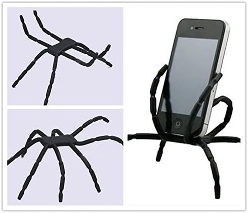 Multi-Function Portable Spider Flexible Grip Holder for Smartphones and Tablets...