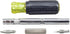 Klein Tools 32596 Multi-Bit Screwdriver /Nut Driver, Magnetic 8-in-1 HVAC Slide Drive Tool with Hex, Phillips, Schrader Bits, Nut Drivers...