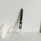 Multipurpose Office Scissors Clear Acrylic Handle with Non-adhesive Plating Matte Black Tape Paper Knife Edge Cutting Scissors Stationery Desk Acc...