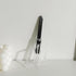 Multipurpose Office Scissors Clear Acrylic Handle with Non-adhesive Plating Matte Black Tape Paper Knife Edge Cutting Scissors Stationery Desk Acc...