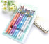 Rainbow series cute 0.5mm Point Mechanical Pencils Pack of 8 Pcs...
