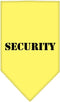 Mirage Pet Products Security Screen Print Bandana, Large, Yellow...