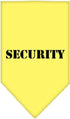 Mirage Pet Products Security Screen Print Bandana, Large, Yellow...