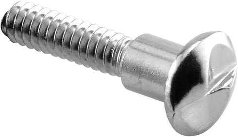 Prime-Line 651-0463 #10-24 x 15/16 In. Chrome One Way Shoulder Screw (100 Pack)...