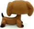 Mini Pet Toys #139 Brown dachshund Dog Puppy Animal Figure...