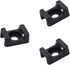 30Pcs Black 9mm Cable Tie Mount Base Saddle Type Wire Holder...