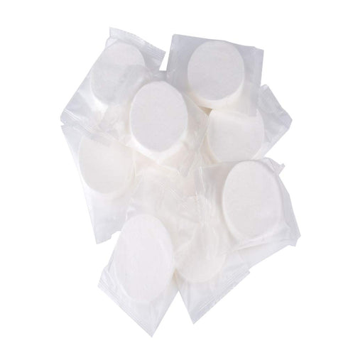 100 Pcs Compressed Towel Tablet Towel Coin Tissue Mini Coin Non-Woven Disposable Compressed Towel Portable Camping Wipes for Cleansing Baby Hands&...