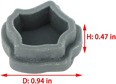 6 Pcs Spider Micro Water Bowl, Mini Resin Dish Tiny Bowl for Tarantula Spider Millipede Tiny Reptile (Small: 0.94" D, 0.47" H)...