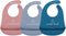 Yummy Baby Silicone Baby Bibs, Cute, BPA Free Unisex Soft Adjustable Fit Waterproof, Easy Clean (3 Pack)...