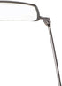 Eyekepper 5-Pack Stainless Steel Frame Half-eye Style Reading Glasses Readers Gunmetal +2.0...