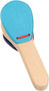 Toyvian Kids Wooden Toys Musical Wooden Castanet Clapper Finger Castanet Board Educational Early Learning Musical Percussion (Random Color) Handle...
