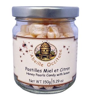 Honey Pearls Candy with Lemon 150 g by L'Abeille Occitane...