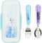 Frozen Elsa Fork and Spoon Flatware Set with Case...