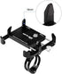 GUB Thick Case Design Bike & Motorcycle Phone Mount Handlebar Holder Adjustable Compatible with iPhone XR Xs 7s 8 Plus,Compatible with SamsungS7/S...