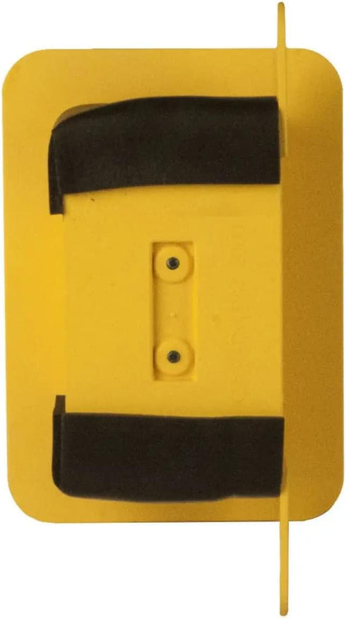 RACO 82011FBAR 1-Gang Nonmetallic Vapor Barrier Cable Box, 2-3/4 in. Deep, 1/2 in. Setback, Yellow...