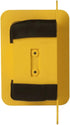 RACO 82011FBAR 1-Gang Nonmetallic Vapor Barrier Cable Box, 2-3/4 in. Deep, 1/2 in. Setback, Yellow...