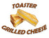 Toaster Grilled Cheese - Made quickly, No messy frying pan ! Enjoy !...