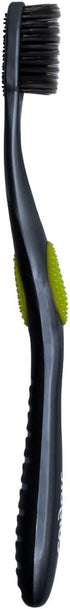 Colgate 360 Charcoal Infused Toothbrush, Floss-Tip Bristles, Soft (Colors Vary) - Pack of 4...