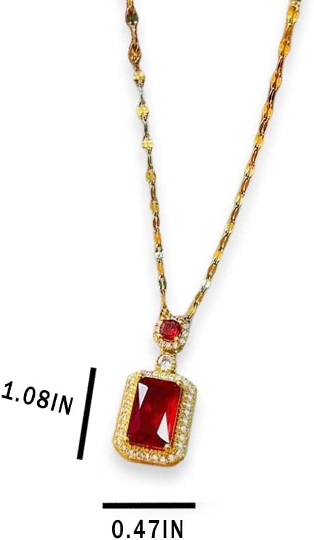 Women Jewelry Set Rhinestone Zircon Emerald Pendant Necklaces & Earrings Set 925 Sterling Silver Created...