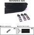 Goyunwell Black Zipper Tape by The Yard #5 with 10 Yards Black Nylon Coil Zippers for Sewing Purse and Bag 20pcs Gunmetal Zipper Pulls...
