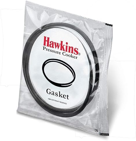 Cooker Rubber Litre tainless Steel Pressure Cookers | 5 Liter Stainless Steel Pack Of 1 (Black), KIIM07032024002...