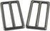 DGOL 2 inch Slider Webbing Strap Tri Glide Buckles Zinc Alloy Tri-glide Buttons Fasteners 10pcs (GUNMETAL)...