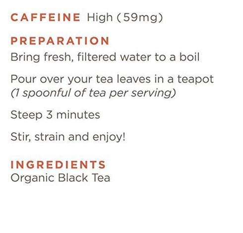 Golden Moon Tea Organic Golden Monkey Black Tea - Loose Leaf, Non-GMO - Travel Tin (28 Servings)...
