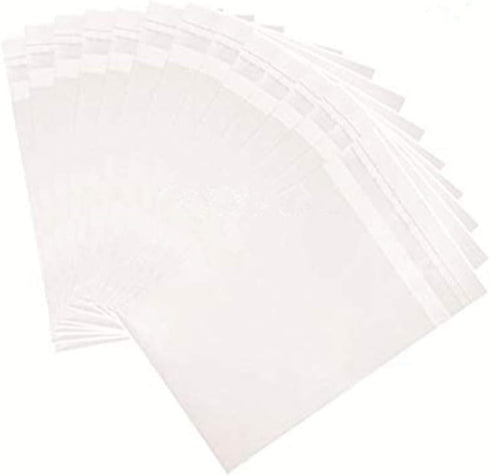 5 x 7-inch Crystal Clear Resealable Cello Cellophane Bags for Candy Cookies Cards, Pack of 100....