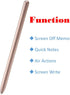Galaxy Tab S7 Stylus Pen (0.7mm Pen Tip)-with Bluetooth Replacement for Galaxy Tab S7,S7 Plus All Verisons (Bronze)...