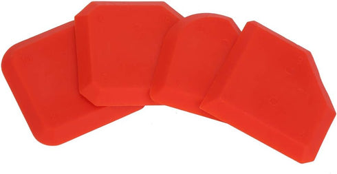 4 Pieces Silicone Caulking Tool Set,Caulk Scraper Silicone Sealant Grout Finishing Tool for Kitchen Bathroom Floor Sink Joint Sealant Sealing...