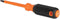 Klein Tools 6844INS Insulated Screwdriver, 1000V #2 Square Tip Screwdriver with 4-Inch Shank, Tip-Ident, Cushion-Grip Handle...