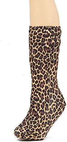 CastCoverz! Fashionable Leg Cast Cover - Classic Cheetah - Large Short - Below The Knee - Protective, Decorative and Washable - Made in USA...