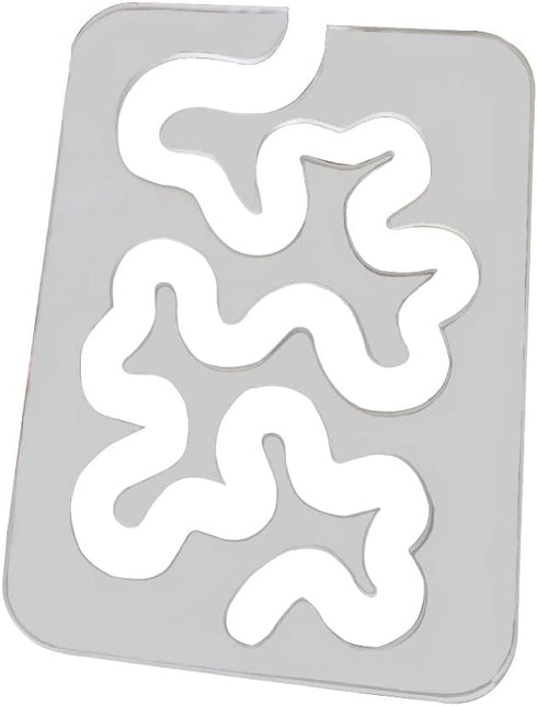 Quilting Template Rulers Free Motion Quilting Templates for Machine Quilting Meander Quilting Rules...