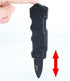 Retractable Plastic Knife Prop Costume Disappearing Dagger Knife Fake Trick Gadget Toy For Halloween Fools Day Party (3 PCS A)...