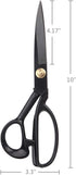 Fabric Scissors - 8 Inch Sewing Dressmaking Scissors Tailor's Dressmaker Shears for Cutting Fabric, Clothes, Leather, Raw Materials...