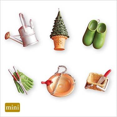 Hallmark Green Thumb Gardening 2007 Miniature Keepsake Ornament...