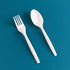 100% Eco Friendly Compostable Spoons Disposable Spoons Cornstarch Based 50 Large Disposable Utensils (6.7 in.) Durable and Heat Resistant Alternat...
