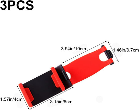 3 Pcs Car Phone Holder Adjustable Car Cradles Universal Mobile Phone Mount for Car Steering Wheel...