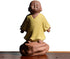 Kingzhuo Ceramic Little Cute Buddha Statue Monk Figurine Creative Baby Crafts Dolls Ornaments Gift Classic Delicate Ceramic Arts and Crafts Tea Ac...