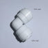 (White tubing 5 meters) - 10 pcs 1cm Quick Connect Push In to Connect Water Purifiers Tube Fittings for RO Water Reverse Osmosis System+5 metres(1...