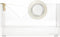 russell+hazel Acrylic Tape Dispenser, Clear with Gold-Toned Hardware, 1-13/16” x 6” x 3-3/8” (31734)...