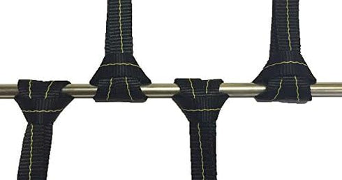 18" Soft Loop Tie Down Straps, 4 Pack. 2,789 Lb Break Strength. Made in The USA...