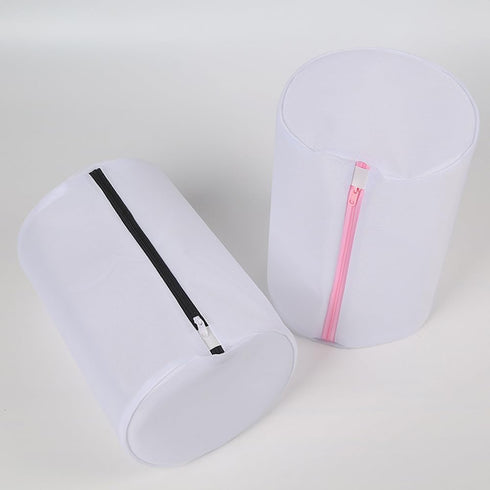 Cabilock Laundry Sack 3pcs Laundry Bag Cylindrical Washing Bag Bra Bags for Laundry Garment Bag for Washing Machine Lingerie Wash Bag Mesh Wash Ba...