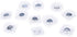 Bluemoona 10 Sets - 13mm 1/2" Hidden Invisible Sew-In Magnetic Snap PVC Closure Purse Fastener...