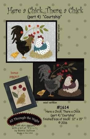 Here a Chick, There a Chick (Part 4)"Courtship" Sewing Pattern...