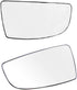 Rearview Mirror Glass BK3Z17K707B, Passenger Side Door Mirror Glass Lower Wing Mirror Glass, Compatible with Ford Transit 2014-2020 MK8 2015-2019 ...