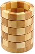 Bamboo Kitchen Tool Holder, Round Shaped Bamboo Kitchen Utensil Holder and Organizer...