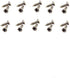 10pcs 65x10mm European Style Antique Bronze Mini Cabinet Handle Drawer Pull Jewelry Box Handle...